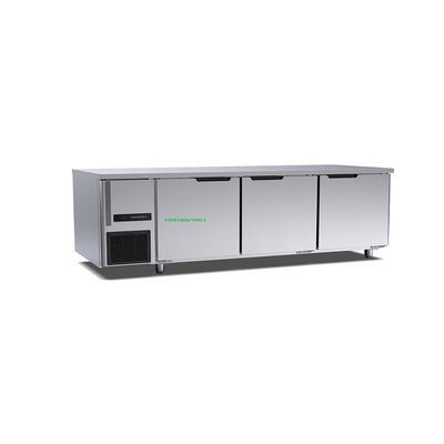 Ticari Otel Mutfak 460l 3 Kapı Tezgah Altı Buzdolabı 220v Derin Dondurucu Masa 1800 × 700 × 800mm