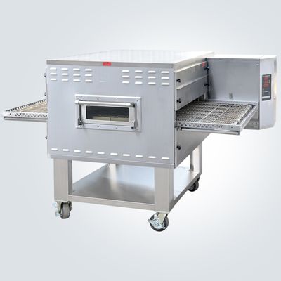 Pizzahut Dominos Pizza için 380v Fırın Güverte Fırın PS3240 Havalandırmasız Konveyör Fırın