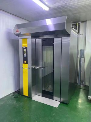 Yasur 3kw Fırın Raflı Fırın Tek Raflı Gazlı Döner Raflı Fırın 18 Tepsi 40X60cm