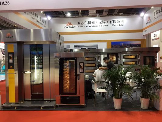 Yasur 3kw Fırın Raflı Fırın Tek Raflı Gazlı Döner Raflı Fırın 18 Tepsi 40X60cm
