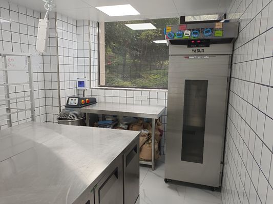 Yasur 40 Tepsi Uzanma Tipi Pizza Hamur Mayalama 40X60cm 2kw Hava Yıkama Tipi Buhar Jeneratörü