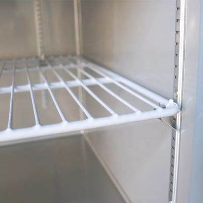 30 Tepsi 220v Ticari Dik Dondurucu Paslanmaz Çelik Dik Soğutucu 4 Kapı