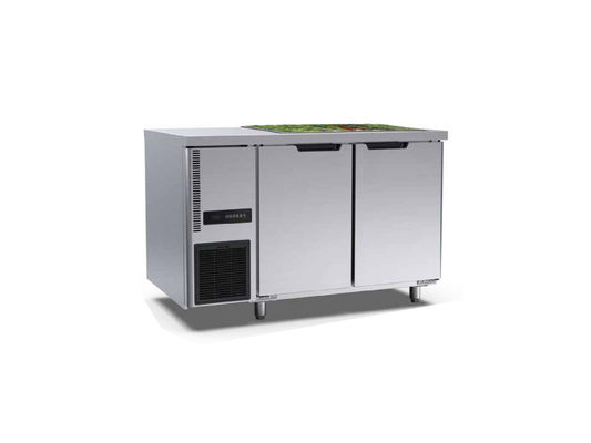 3 Kapılı Ticari Dik Dondurucu 1800 × 700 × 800mm Fırın Oteli İçin Paslanmaz Çelik