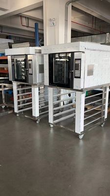 Yasur Sıcak Hava Döner Fırın Beş Tepsi 18x26 Danimarka Ekmek ve Pastacılık İçin Amerikan Tipi Tepsiler 9.5kw