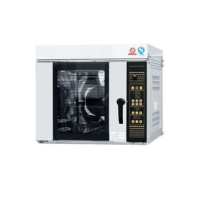 Kurabiye Kruvasan Ekmek Konveksiyonlu Fırın Sıcak Hava Yasur Masa Üstü Beş Tepsi 40X60cm 9.5Kw Paslanmaz Tars