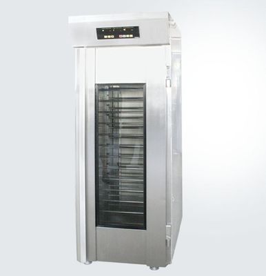 18x26 Hamur Geciktirici Mayalama Makinesi Yasur 16 Tepsi Uzanma Tipi Hamur Dinlendirme Fermentörü 2kw Cam Kapı