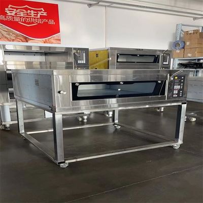 3.5kw Fırın Güverte Fırın Avrupa Tarzı Elektrikli 1 Güverte 3 Tepsi Fırın 40X60cm Tepsiler İçin