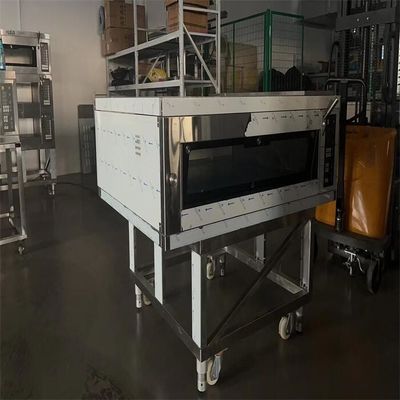 40X60cm Tepsiler İçin Avrupa 4 Tepsili Elektrikli Tek Katlı Fırın