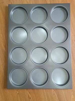 Gıda Hizmeti Endüstriyel Sert Eloksallı Alüminyum Pizza Tavası 20 &quot;X1&quot;