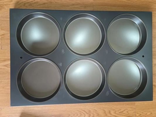 Gıda Hizmeti Endüstriyel Sert Eloksallı Alüminyum Pizza Tavası 20 &quot;X1&quot;