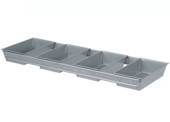 Foodservice NSF Ticari 9 '' Pullman Ekmek Tavası / 4 Kayış 5-5/8 3-1/8-İnç Ekmek Tavası Seti