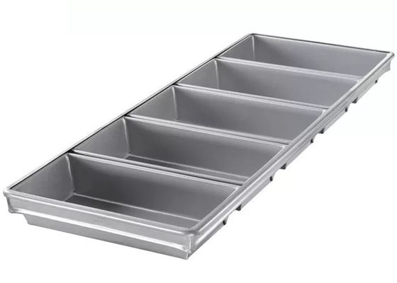 Foodservice NSF Ticari 9 '' Pullman Ekmek Tavası / 4 Kayış 5-5/8 3-1/8-İnç Ekmek Tavası Seti