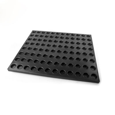 Fırın Foodservice Şifon Kek Pan için Sırlı Alaşım Alüminyum Pişirme Tepsisi