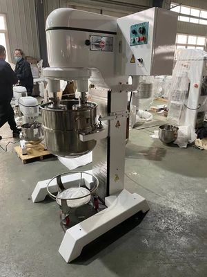 Twin Whisk Ticari Planet Mikser 60 Litre Kek Krem Karıştırıcı Makinesi